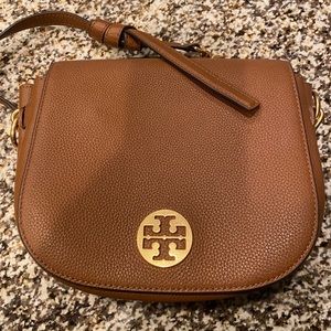 Tory Burch Everly Lesther flab saddle bag